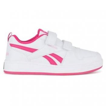 Zapatillas Reebok Royal Prime 2.0 Velcro Infantil Blanco/Rosa Talla 18-33