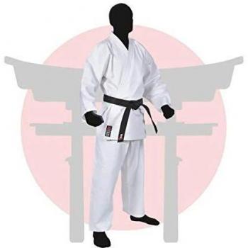 606 Club Karate Gi - Metal Boxe, White, 140 cm