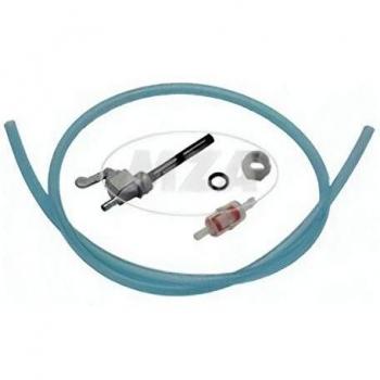 Mza Meyer de zweiradreiniger técnica 60151.0 Juego combustible grifo – Incluye Manguera de combustible, gasolina filtro – S50, S51, S53, S70, S83