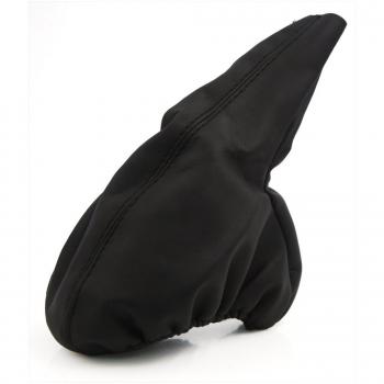 sourcingmap a1608ux0288 Funda Negra Cuello de Palanca de Freno de Mano Cubierta