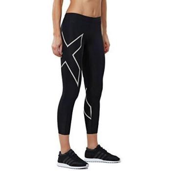 2XU WA4174b Pantalón Compresivo, Mujer, Plateado, S