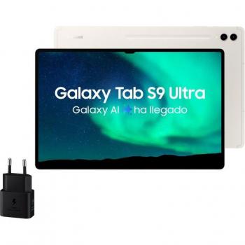 Samsung Galaxy Tab S9 Ultra WiFi 12/256GB Beige + Cargador 25W