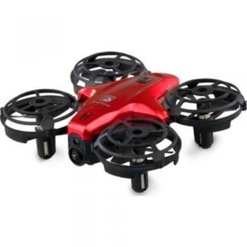 Mini Drone Amewi Sparrow con Control Sensor de Mano y Batería 300 mAh - Rojo