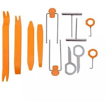 Goliton? 12PCS Coche Radio Est¨¦reo Puerta eliminaci¨®n del ajuste Panel Dash Pry Herramienta Kit Audio Instalador