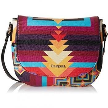 Desigual Varsovia_Ojos De D - Bolso para mujer, color negro