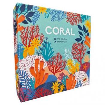 Coral - Juego de Mesa Cooperativo y Competitivo de Construcción Tridimensional de Arrecife para 1-4 Jugadores