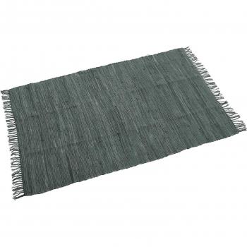 Alfombra Versa Algodón Chindi Gris (120 x 1 x 180 cm)