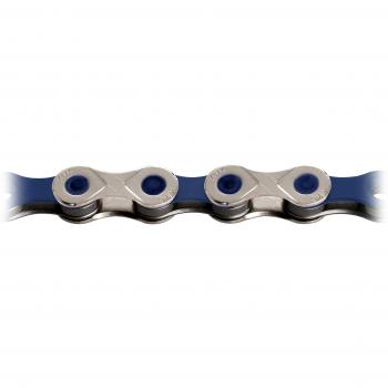 Â KMC Chain X-10 Vivid Cadena Estrecha, Unisex Adulto, Azul, 114 eslabones