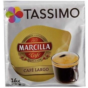 Capsulas Tassimo Marcilla Café Largo 80 bebidas NOVEDAD