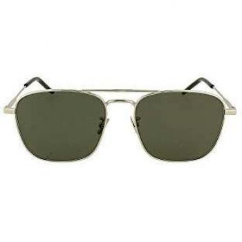 Saint Laurent Classic SL 309 001 Sunglasses, Gray, Male, Size: 56 MM