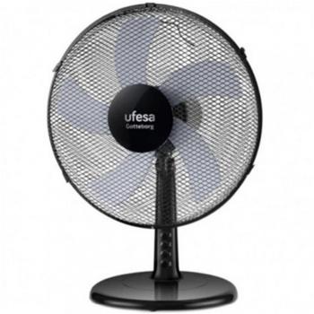 Ventilador de Mesa Ufesa Goteborg 45W 30CM 5 Helic Oscilante