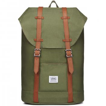 KAUKKO Mochila Casual Mochila de Estudiante Ligero 16 Laptop Bolsa al Aire Libre para Viajar/Deporte/Cámping