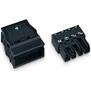 WAGO WINSTA® MIDI 770-114 Connector Plug-in Installation, 4-pin with Strain Relief Housing (25 pieces)
