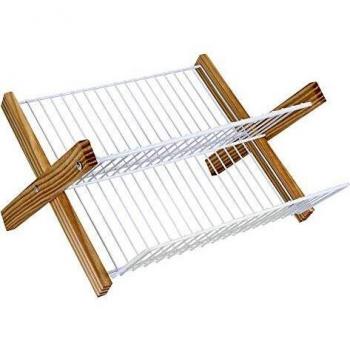 Metaltex ESCURREPLATOS Plegable Lilly Quick Box, Blanco, 42x5x35 cm