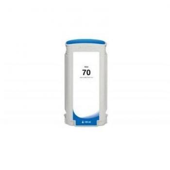 Compatible HP 70 Azul Cartucho de Tinta Pigmentada - Reemplaza C9458A