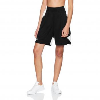 adidas W Crzy Expl SHO Pantalón Corto, Mujer, Negro/Blanco, L