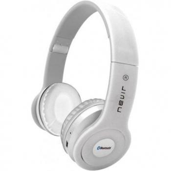Nevir Nvr-940 - Auriculares diadema abierta Bluetooth, color blanco