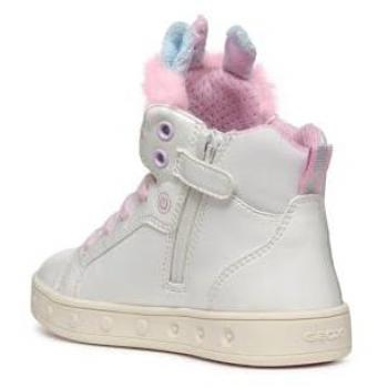 Geox Zapatillas Skylin Girl Blancas J468WA 0NFBH-C0653 para Niño, características: color blanco/multicolor, modelo J468WA, talla 25 EU