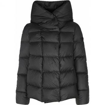 Peuterey Women's Black Padded Down Coat - Size 44 (M)