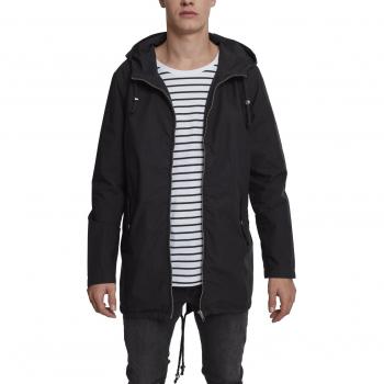 Urban Classics Parka de algodón Ligero, Negro