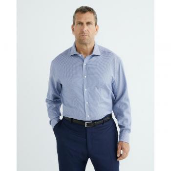 Camisa de hombre casual Mirto cuadros pata de gallo Tallas Grandes