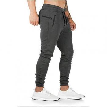 CMTOP Pantalón Jogger Slim Fit para Hombre Casual Jogging Algodón Hombre Pantalones Jogger Deportivo Entrenamiento Fitness