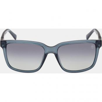 Timberland - Gafas de sol cuadradas para hombre en azul con lentes polarizados, modelo TB 9322 92D