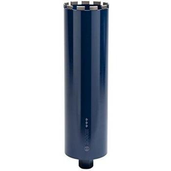Corona de perforación diamante húmedo Bosch 1 1/4 UNC para concreto Ø138 mm x 450 mm, 11 segmentos, 11,5 mm