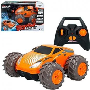 ColorBaby - Coche RC volteretas anfibio Sprint Evo Stunt naranja CBtoys