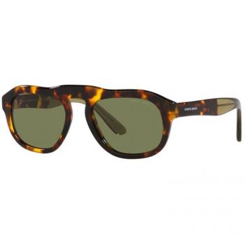 Giorgio Armani Brown Acetate Sunglasses AR8173-50922A, Male, Size: 52 MM