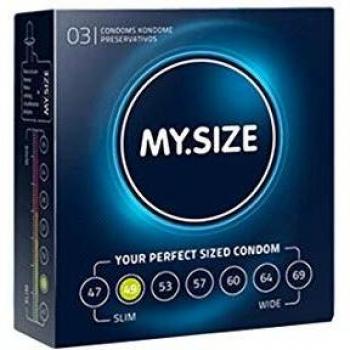 My.Size Condones, 49 mm - 3 Unidades