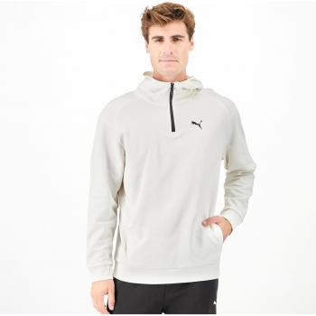 Sudadera de hombre RAD/CAL HZ Puma, color blanco, con cremallera, talla XL