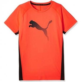 Puma - Camiseta infantil Active Rapid Cat Graphic té, red Blast, 164, 838742 10