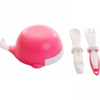 Conjunto de vajilla para bebé con diseño de ballena - Baby-To-Love Whale Meal Set