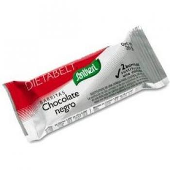 Barritas Sustitutivas Santiveri Sabor Chocolate Negro 16 Unidades