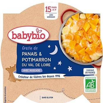 Gratin de Panais y Potimarron Bio para Bebés 260g - A partir de 15 meses