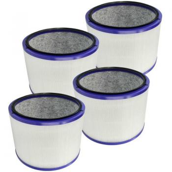 Filtro HEPA 4x compatible con Dyson Pure Cool Link HP03, DP02, DP01, DP03, HP00, HP01, HP02 - Filtro de repuesto Vhbw