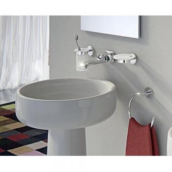 Gedy 36101300200 Portacepillos de Pared, Cromo