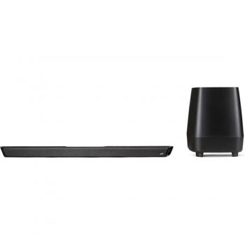 Barra de Sonido Polk Audio MagniFi 2 con Subwoofer inalámbrico y Chromecast para una experiencia de sonido envolvente.
