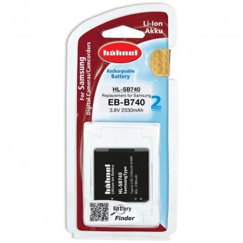 hähnel HL-SB740 - Batería de Ion de Litio para Samsung BP-740, Color Negro