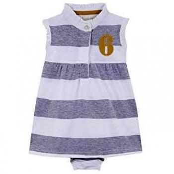 Gocco Vestido Polo, Gris (Gris Claro Melange Gc), 12-19 Meses para Bebés