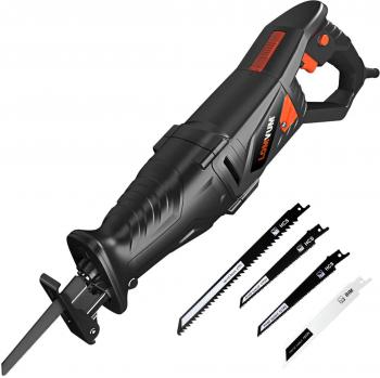 Sierra de Sable 850W, LOMVUM Sierra Eléctrica con LED,0~2800RPM,CFW1102