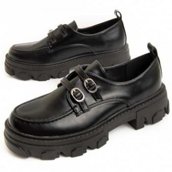 Mocasín Casual Para Mujer Montevita Moccavita15 94015 Negro Talla: 38