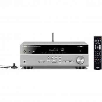 Yamaha MusicCast RX-V481 - Receptor AV de 5 canales, color titanio