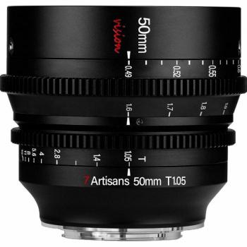 7Artisans 50mm T1.05 Cine Lens for Canon RF