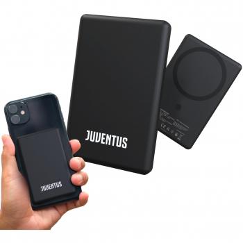 Powerbank Slim 5000mAh Inalámbrico Magnético Juventus 7.9mm