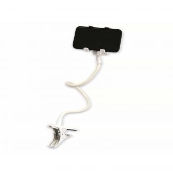 Soporte para Smartphone con Brazo Flexible de 70 cm Grundig, Color Blanco