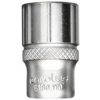 Carolus 6180.080 - Llave de vaso 3/8 8 mm SPLINE