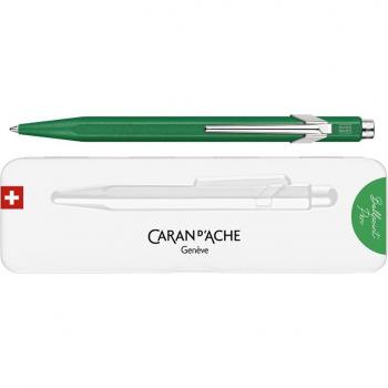 Bolígrafo retráctil Caran d'Ache 849 Colormat verde