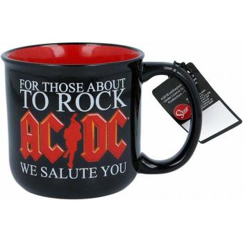 TAZA CERAMICA DESAYUNO 385 ML | AC/DC